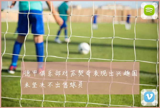 德甲俱乐部对苏契奇表现出兴趣国米坚决不出售球员